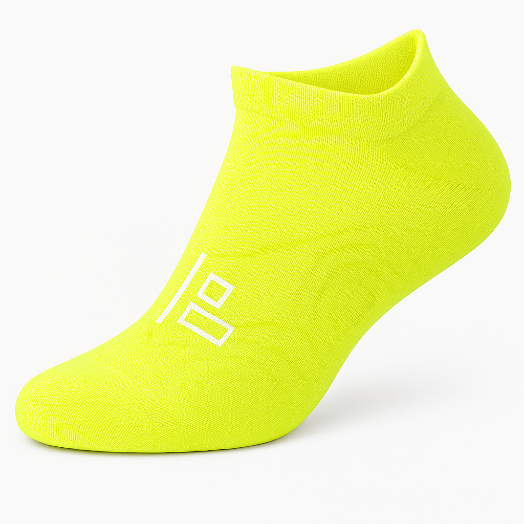 Neon Athletic Ankle Socks (2-Pack)