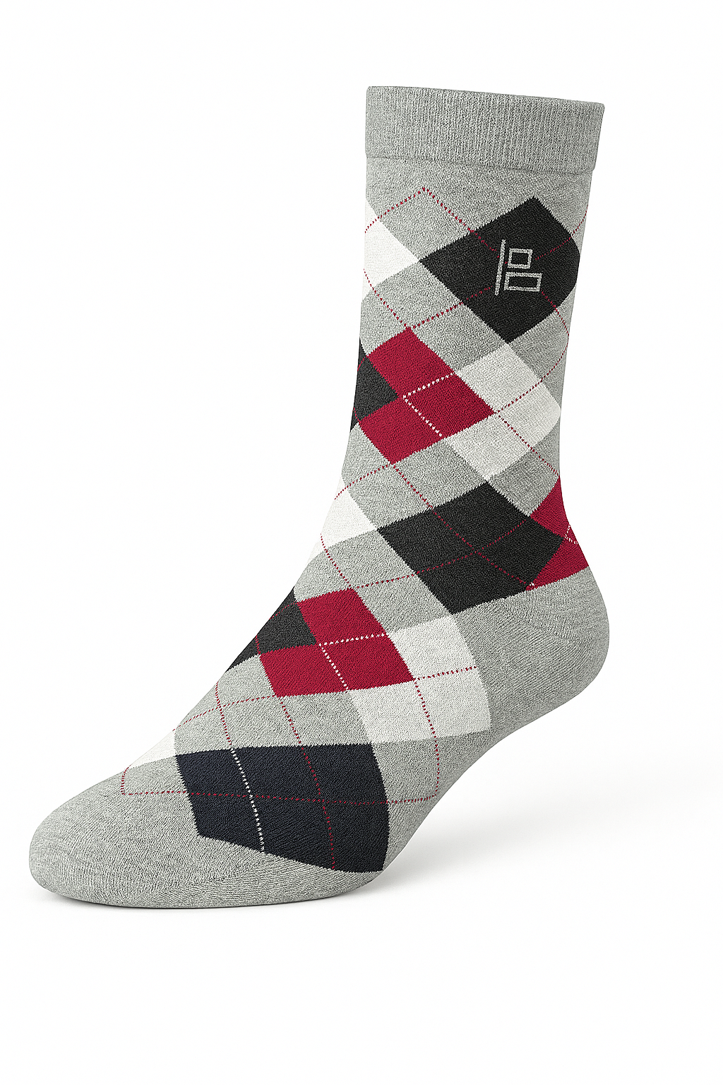 Plaid - Grey and Red